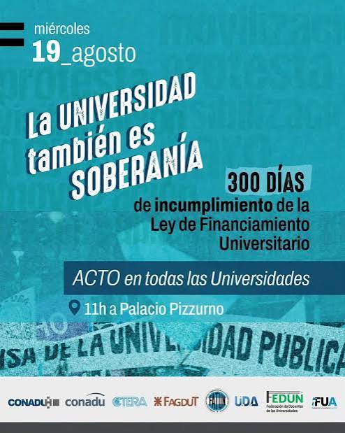 Las universidades iniciaron otra semana de lucha
