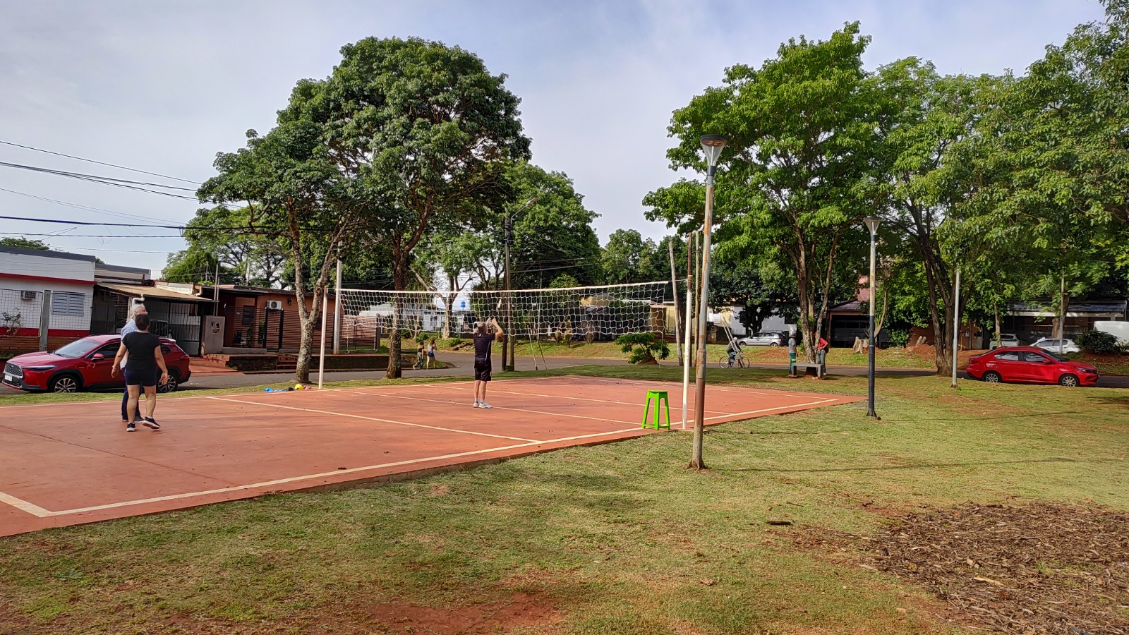 Más deporte y recreación: las mejoras que cambiaron la plaza Malvinas